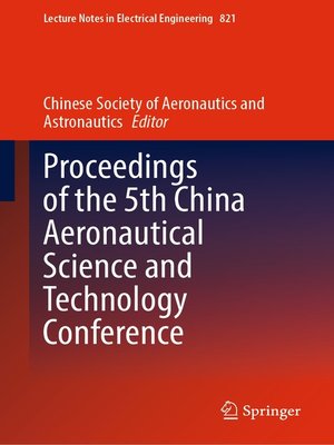 cover image of Proceedings of the 5th China Aeronautical Science and Technology Conference